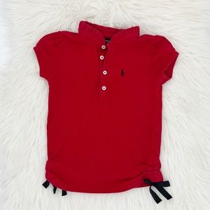 Ralph Lauren Ruffled Collar Shirt